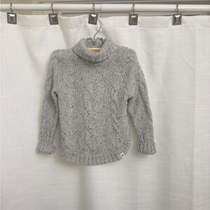 Cozy Gray Turtleneck Sweater